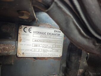 Pásový minibagr Hitachi ZX33U- 5A - 11