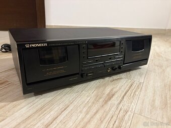Pioneer CT-W503R stereo double cassette deck s Dolby B,C - 11