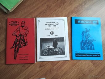 Brožury na jawa ČZ Dněpr M72, MB 750 a ŠKODA atd - 11