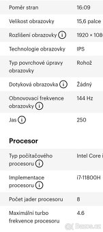 MSI GF63 Thin 11UC-873NL - Herní notebook - 15,6 palců - 144 - 11