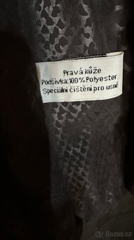 Dámská kožená bunda zn. KARA - 11