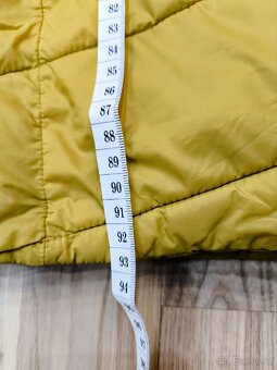 Hořčicový zimní kabát Alpine Pro - 11