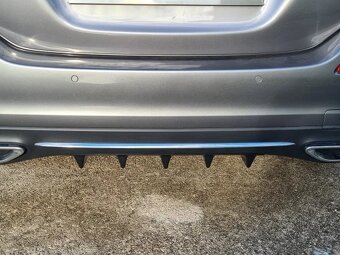 Spojler zadného nárazníka difúzorové plutvy žralocie plutvy - 11