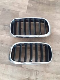 Mřížky ledvinky chladiče BMW X5 F15 kód 7316076 Elegance - 11