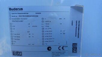 Zásobník teplé vody Buderus 120L - 11