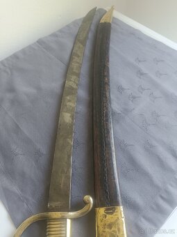 Šavle odlehčená Briquet AN XI ... Naval / námořnictvo/ - 11