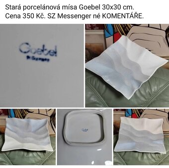 Porcelán, starožitné věci. Cena 350 Kč nebo 2+1 ZDARMA. - 11