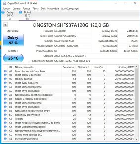 10x SSD Kingstone HyperX FURY - 120GB - 11