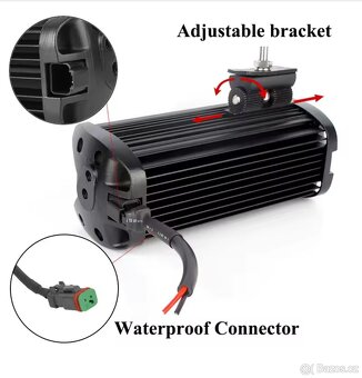 Led offroad světlomety 60 W, 6600 lumenů ( 9-32V) - 11