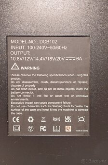 Aku pro nářadí DeWALT 20V/ 9.0mAh+Dual nabíječka, nové. - 11