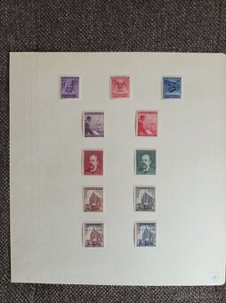Sbírka známek "Protektorát Čechy a Morava 1938-45" - 11