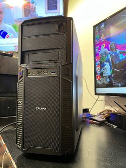 Herní ryzen 5 2400G, 16GB DDR4, SSD,HDD, RX 470 4GB Win 11 - 11