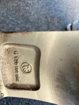 Alu kola originál Škoda 15 5x100 - 11