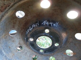 2xOriginál plechový disk na RENAULT-DACIA  velikost 14tky. - 11