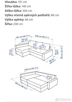 Sedací souprava Ikea Friheten - 11
