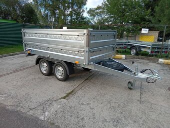 Lorries PB75 , vysoce kvalitní, dvouosý přívěs 260x140 cm - 11