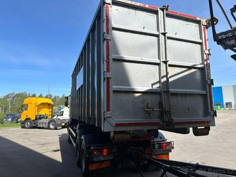 Scania R450 6x4 XT + Vlek Hüfferman / Nosič kontejnerů - 11
