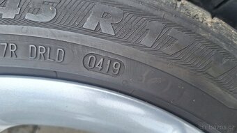 Alu kola Škoda 17" 5x112 letní pneu 225/45 R17 4-6mm - 11