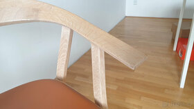 Designová dřevěná židle Rhomb - 11