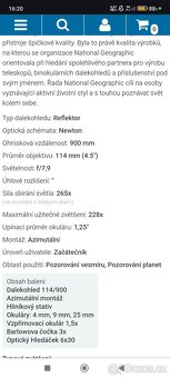 Teleskop Bresser National Geographic 114/900 AZ - 11