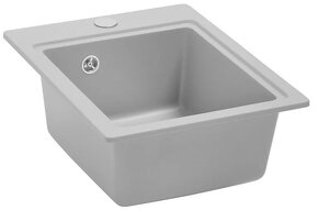 KUCHYŇSKÝ GRANITOVÝ DŘEZ PARAMITO S10 + SIFON + KRYT ODTOKU - 11