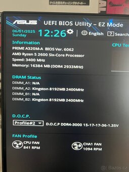 Herní PC - Ryzen 5 2600, GTX 1060 - 11
