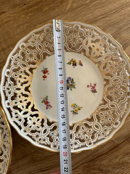 Rozsáhlá souprava Míšeňský porcelán / Meissen - 11