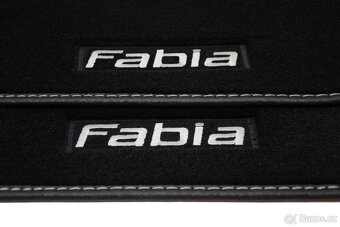 Luxusní celoroční Autokoberce ŠKODA RS - podklad hrubá guma - 11