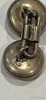 Starý pánský set – manžetové knoflíky + košilové knoflíčky, - 11