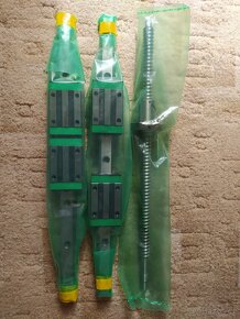Set lineárních vedení, vozíky a kuličkové šrouby, CNC - set - 11