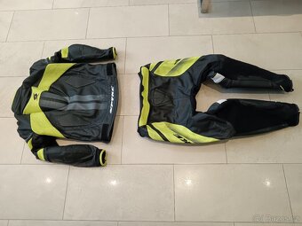 Spyke Estoril Sport-Pánská kožená moto kombinéza, dvoudílná - 11