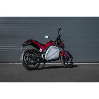 Elektrická motorka Leramotors Lancaster 3000W, červená - 11
