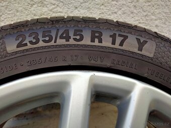 Alu kola originál Volkswagen, 7,5J x 17, 5x112, ET 47 - 11