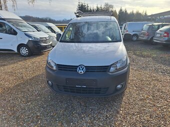 VW Caddy 1.6Tdi rv.2012 zahrádka klima tažné DPH - 11