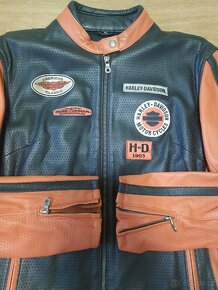 Harley Davidson dámská kožená bunda vel.42 /XL - 11