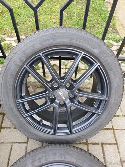 Alu kola 5x112 r17 7,5j et45 zimni pneu 225/50/17 - 11