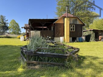 Prodej zahrady 944 m2 se zahradní chatou a kolnou - Sulislav - 11