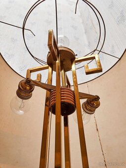 Originální stojací lampa Art Deco - 11