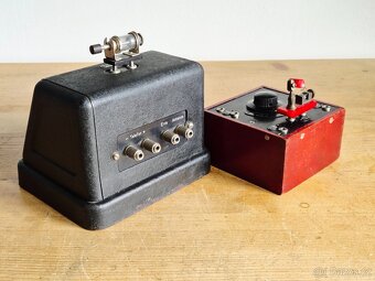 Starožitná rádio krystalka, 2 ks, CENA ZA OBA KUSY - 11