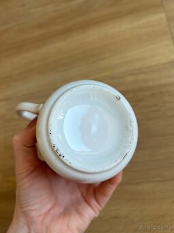 Hrnek, porcelán, retro, art deco, značený - 11