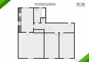 Prodej bytu 3+1, 80 m², Libčice nad Vltavou, ul. Letecká - 11