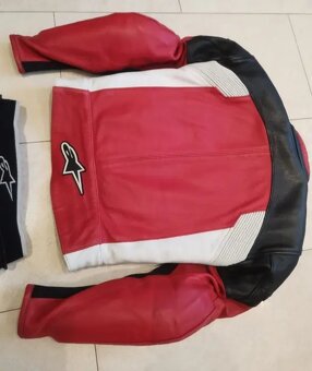 Alpinestars Octane-Dámská(Dětská) kožená moto kombinéza - 11