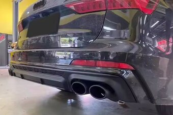 DIFUZOR KONCOVKY SLINE S6 dizajn AUDI A6 C8 4K - 11