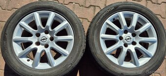 Alu kola Opel Astra H 5x110 6,5x16 ET37 205/55r16 letní 125 - 11