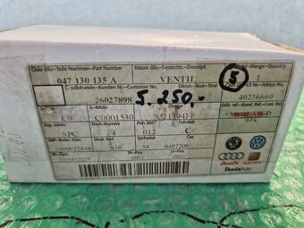 magnetický ventil pro odpojední paliva Škoda Felicia 1.9d 04 - 11