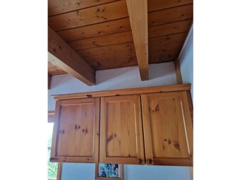 Velká kuchyně z masivu s vestavěnými spotřebiči,5399 - 11