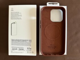 Silikonové a kožený kryty s Magsafe pro iPhone 14 Pro - 11