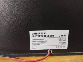 universum lautsprecherbox C1600 II 160Wat - 11