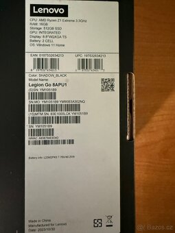 Lenovo Legion Go 8APU1 Shadowblack - 11