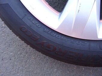 Alu disky origo Hyundai, 16", 5x114.3 ,ET 40,letní sada - 11